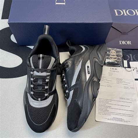 black dior sneakers|dior b22 black stockx.